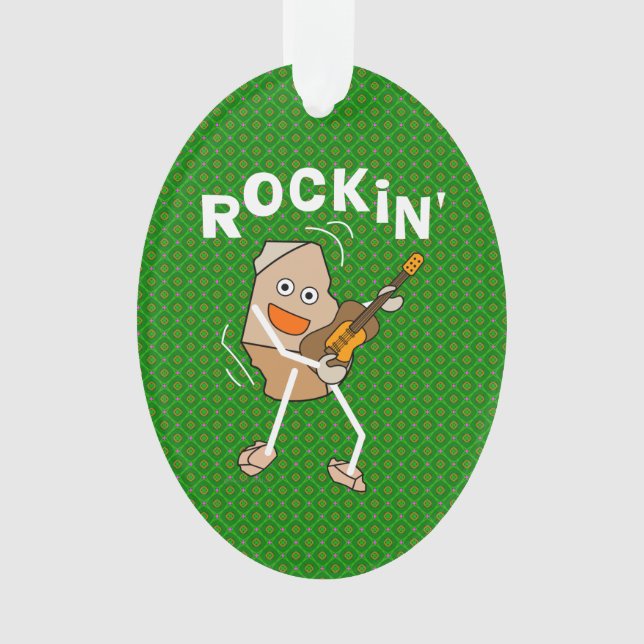 Rockin' Guitar Ornament (Vorderseite)