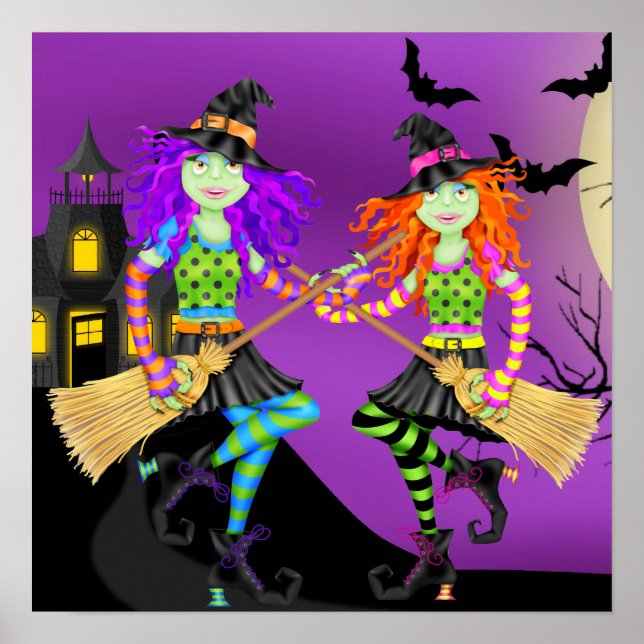 Rockin' Halloween Hexe - SRF Poster (Vorne)