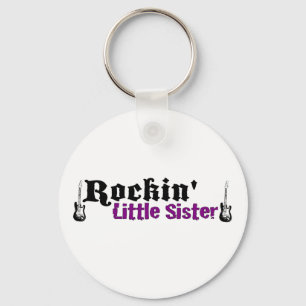 Rockin kleine Schwester Schlüsselanhänger