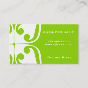 ROCKIN LIMONE ENTWURFS-GESCHÄFTS-KARTE VISITENKARTE