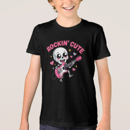 Rockin’ Niedliches Skelett Kids T - Shirt