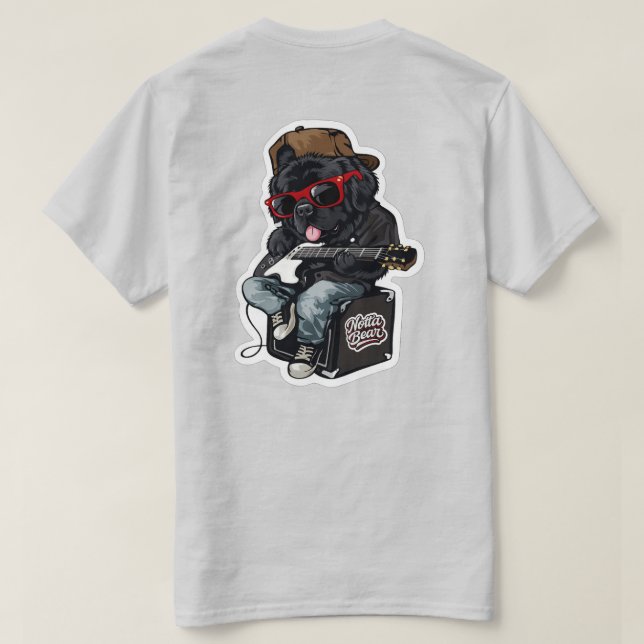Rockin' Notta Bear T-Shirt (Design Rückseite)