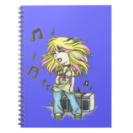 Rockin' Out - Notebook Notizblock