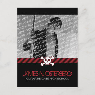 Rockin' Party Einladung Postkarte