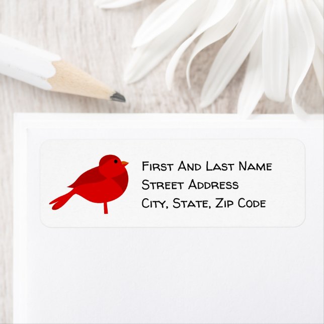 Rockin’ Robin, Niedlich Red Kardinal Nature Cartoo (Insitu)