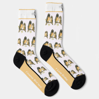 Rockin Robin Vogel Socken