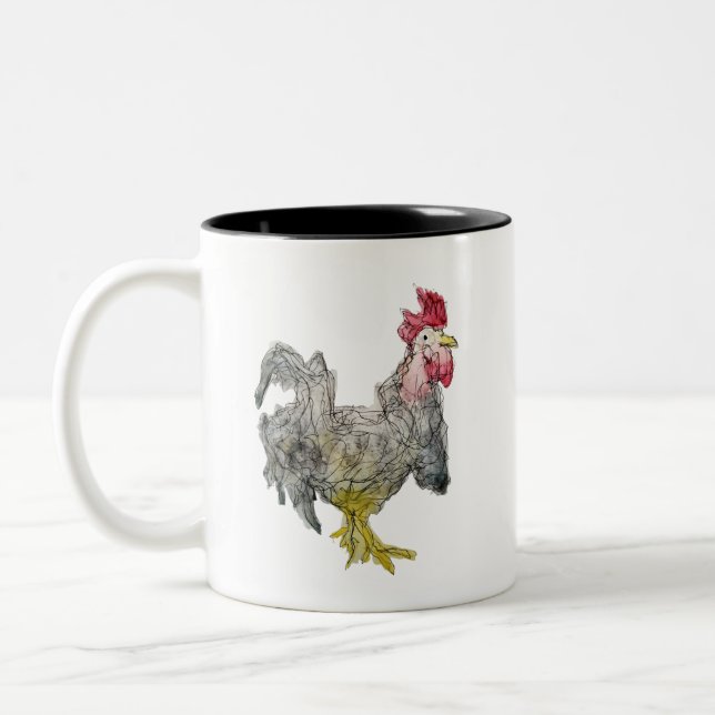 Rockin Rooster Mug personnalisé (Gauche)