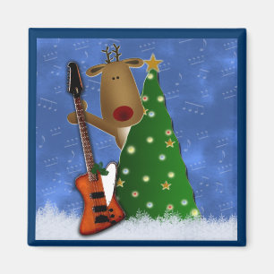Rockin 'Rotnase Rentier Magnet