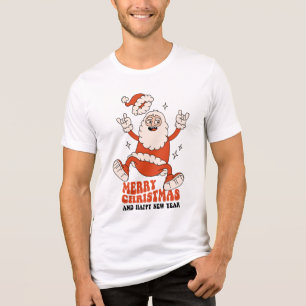 Rockin' Santa Claus - Ein frohes und lautes Weihna Tri-Blend Shirt