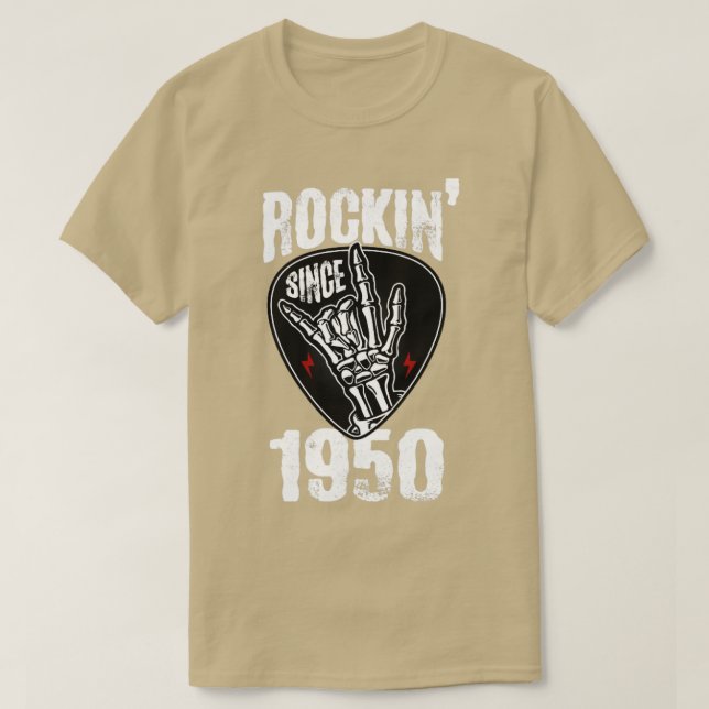 Rockin seit 1950 T-Shirt (Design vorne)