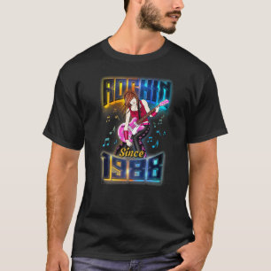 Rockin Since 1988 Rockmusik 34. Geburtstag T-Shirt