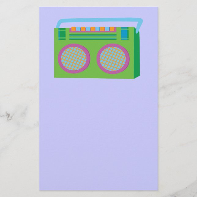 Rockin' Stereo Briefpapier (Vorderseite)