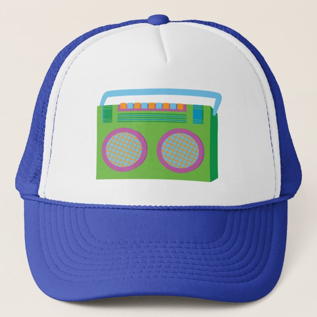 Rockin' Stereo Truckerkappe (Vorderseite)