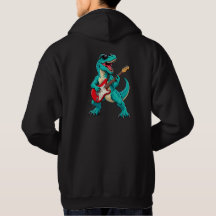 Rockin’ T-Rex – Cooler Dinosaur-Gitarrist Hoodie