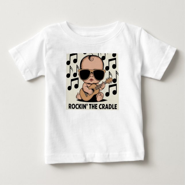 Rockin' the Cradle Baby Tshirt (Vorderseite)
