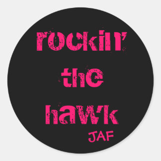 Rockin the Hawk Aufkleber