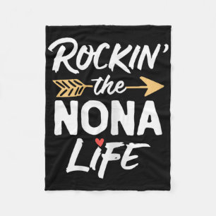 Rockin' The Nona Life Niedlich Rock Cool Fleecedecke