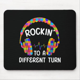 Rockin 'To A Different Tune Autistischer Autismus- Mousepad