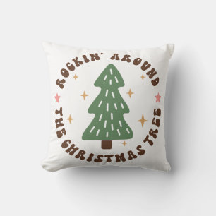 Rockin um den Weihnachtsbaum Kissen