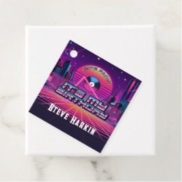 Rockin Vaporwave Party Geschenkanhänger