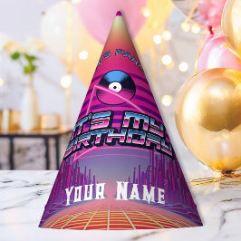 Rockin Vaporwave Party Partyhütchen