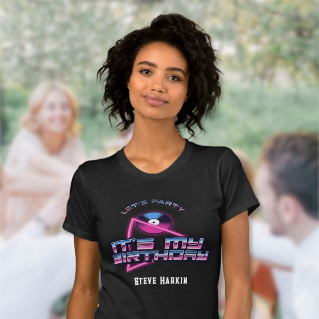 Rockin Vaporwave Party T-Shirt (Von Creator hochgeladen)