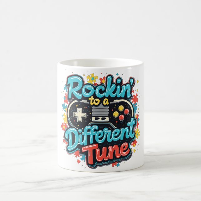 Rockin' zu einem anderen Tune Kaffeetasse (Mittel)