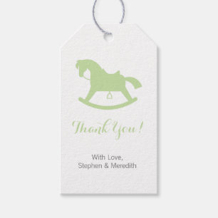 Rocking Horse Baby Shower Personalisierte Geschenk Geschenkanhänger