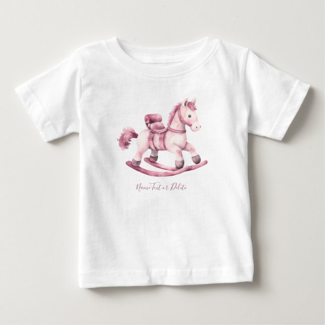 Rocking Horse Baby T - Shirt (Vorderseite)