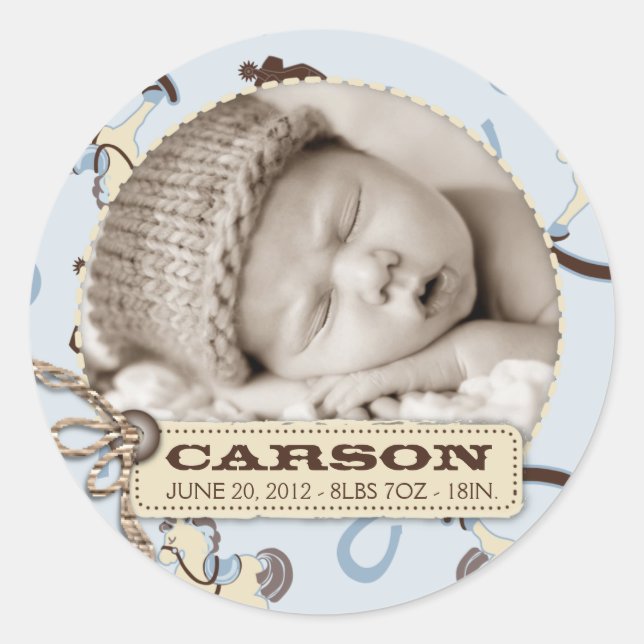 Rocking Horse Boy Sticker R (Vorderseite)