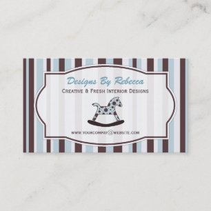 Rocking Horse Business Card Visitenkarte