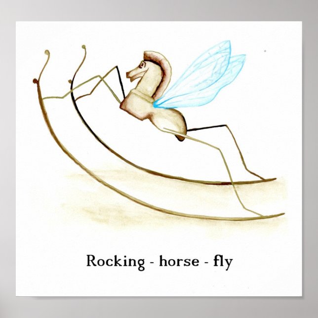 Rocking Horse Fly Poster (Vorne)