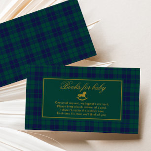 Rocking Horse Klassische Karierte Vintage Bücher f Begleitkarte