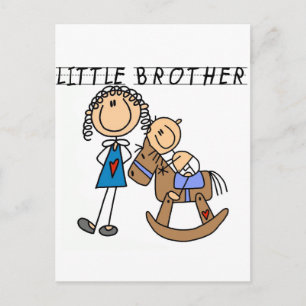 Rocking Horse Little Brother Tshirts Postkarte