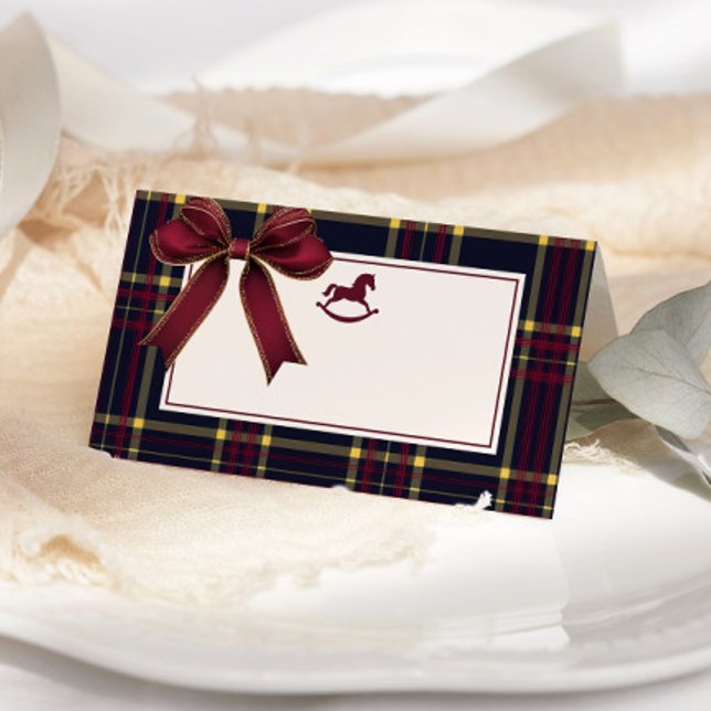 Rocking Horse Luxus Weihnachtswein Red Bow (Von Creator hochgeladen)