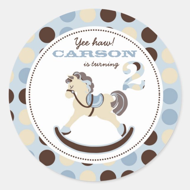 Rocking Horse Sticker 2 (Vorderseite)