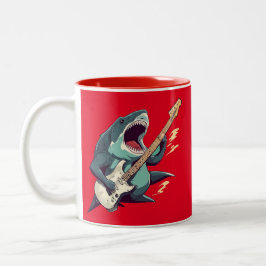 Rocking Megalodon Kid's Tasse