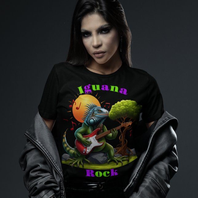 Rocking Reptiles Sunset Serenade (2) T-Shirt (Von Creator hochgeladen)