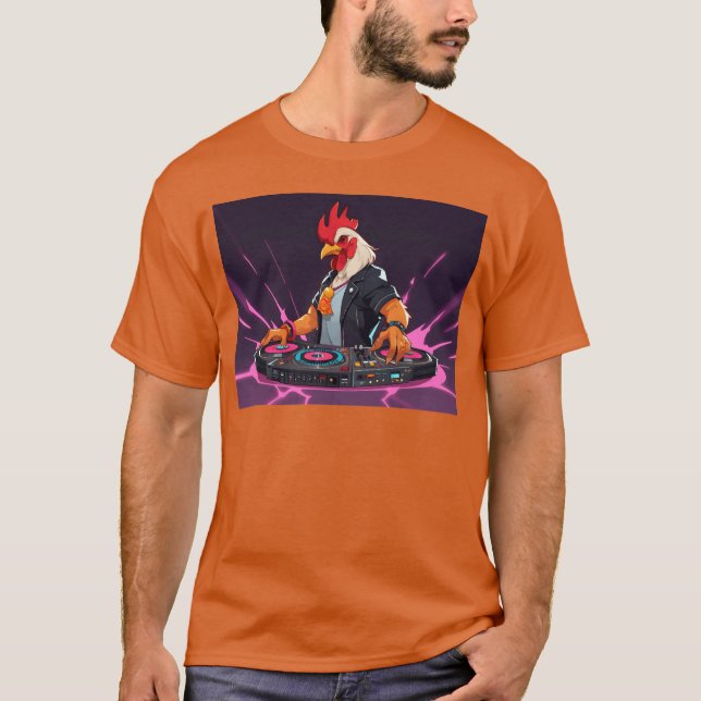 Rocking Rooster friend T-Shirt (Vorderseite)