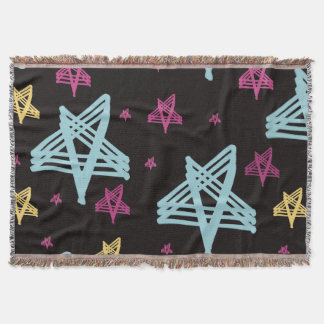 Rocking Stars Rosa Blau Decke