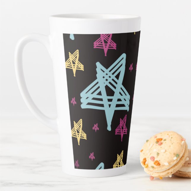 Rocking Stars Rosa Blau Milchtasse (Beispiel)