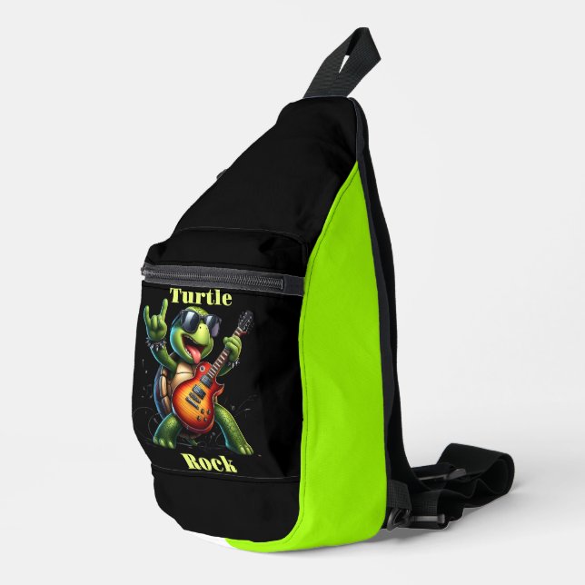 Rocking Turtle Jam Session Crossbody Bag (Rechte Ecke)