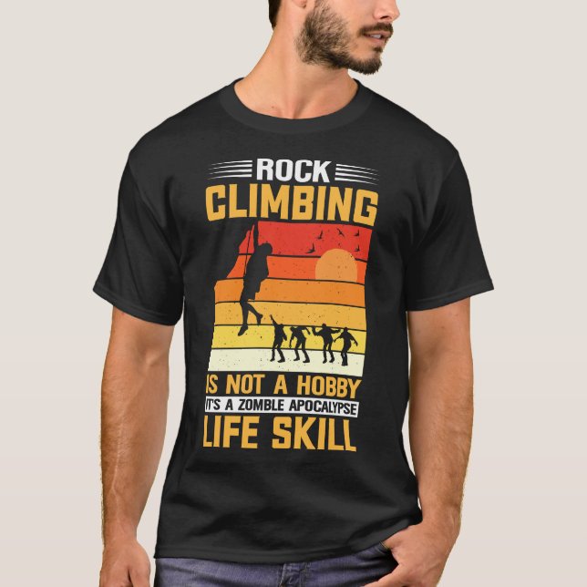 ROCKKLIMBING T-Shirt (Vorderseite)