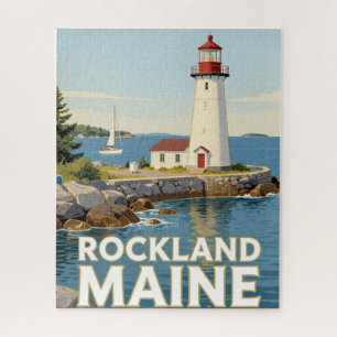 Rockland Maine Leuchtturm Reise