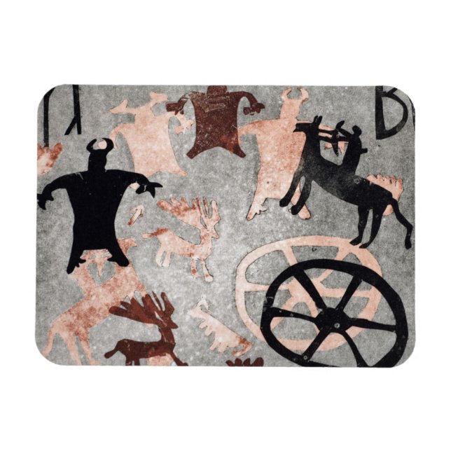 Rockmalerei 1994 magnet (Horizontal)