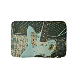 Rockmusikgeschenk Badematte