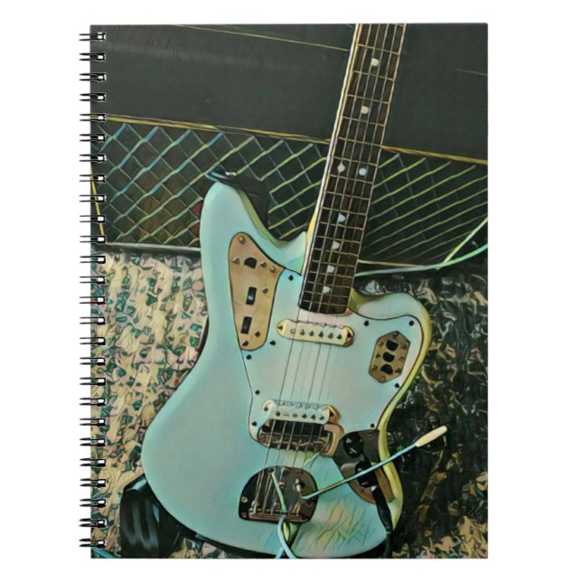 Rockmusikgeschenk Notizblock (Vorderseite)