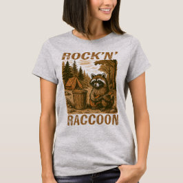 Rock'n'Raccoon Womens T-Shirt
