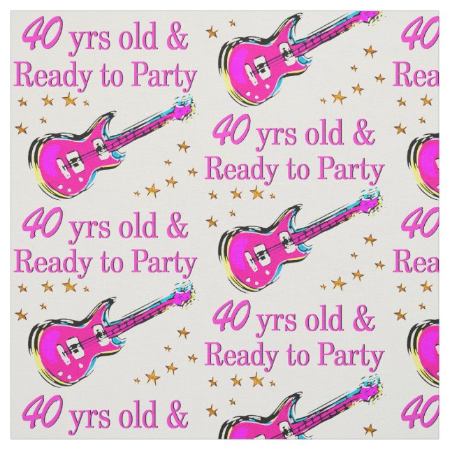 ROCK'N'ROLL 40. STOFF (Muster)