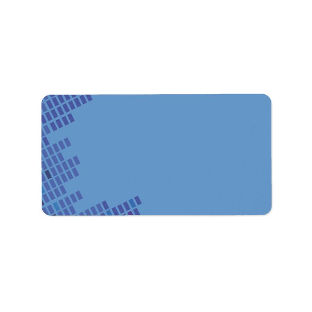 Rock'n'Roll Bar Bat Mitzvah Rücksendeadresse Adressaufkleber (Vorne)